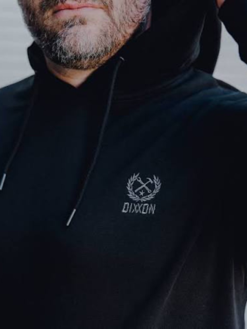 DIXXON - Gray Crest Hoody